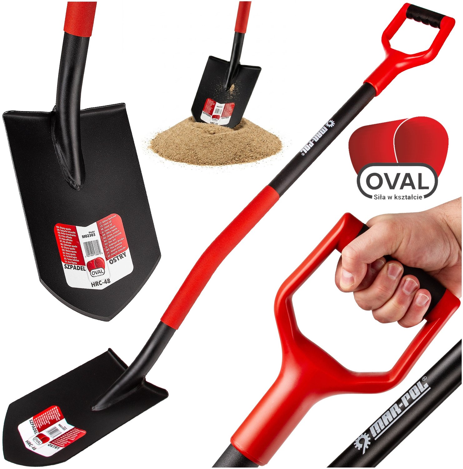 Scherpe Metaal Tuinschep 120cm - Robuust & Ergonomisch