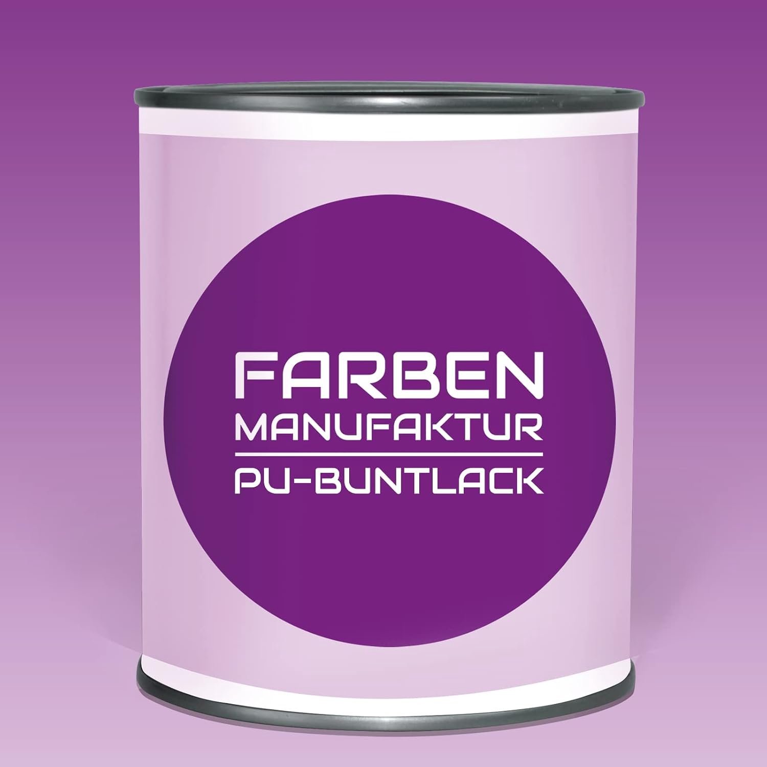 Coloured lacquer PU reinforced renovation paint premium acrylic lacquer RAL satin gloss dgl. (1 liter, RAL 1018 zinc - ShopVlot
