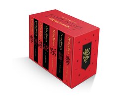 Harry Potter Gryffindor Hogwarts House Editions Paperback Box Set