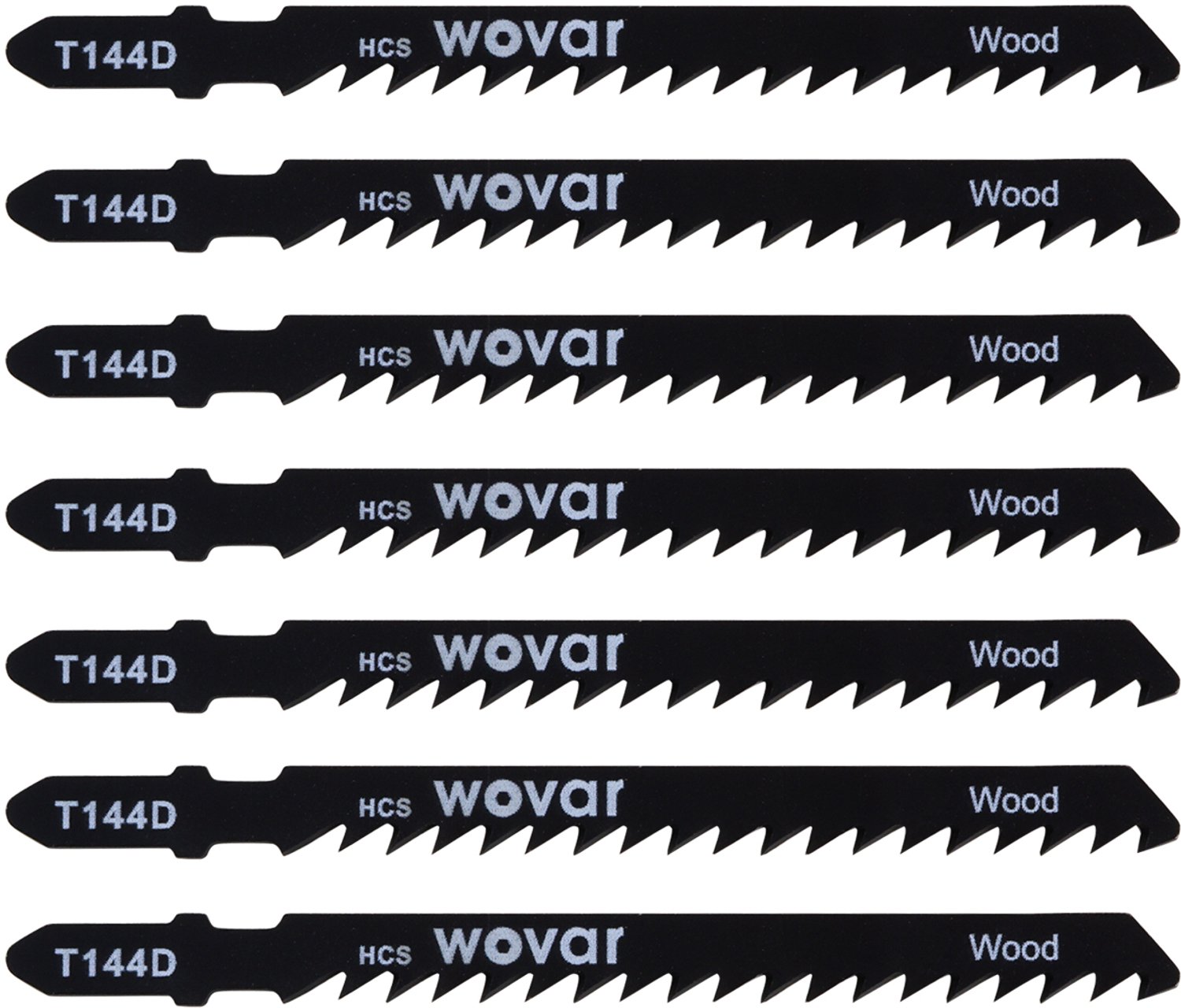 Wovar Decoupeerzaagbladen 144D Hout Grof | 50 Stuks