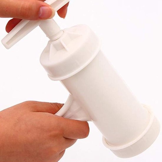 Noodle Pasta Maker - Plastic Noodle Persmachine - Spaghetti Maken Gereedschap - Eenvoudig te gebruiken - m-winkel — afbeelding 2