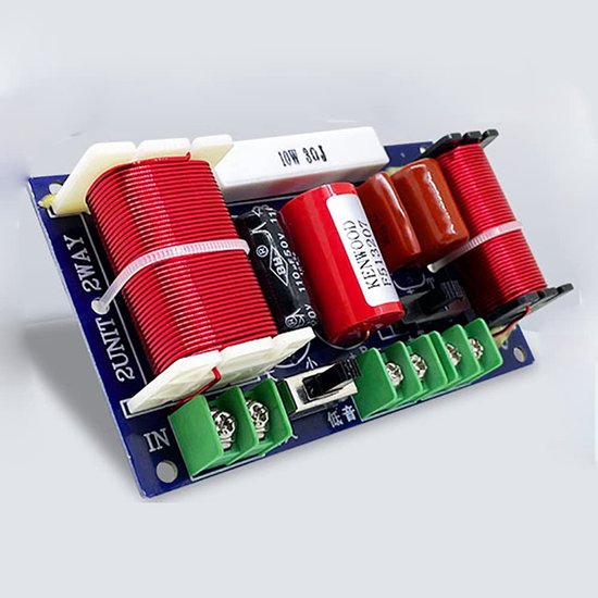 250W Speaker Crossover 2500Hz-3000Hz Verstelbare 2-weg Hoge en Lage Frequentie voor HI-FI Boekenplank, Centre en Surround Luidsprekers — afbeelding 5