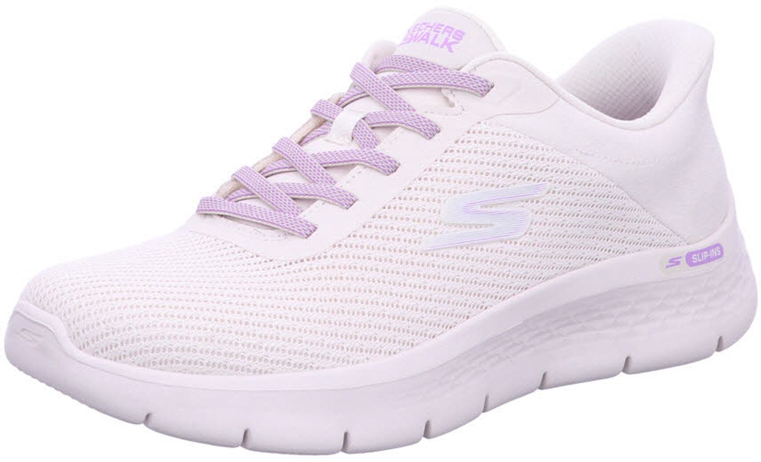 Skechers dames instappers wit maat 42