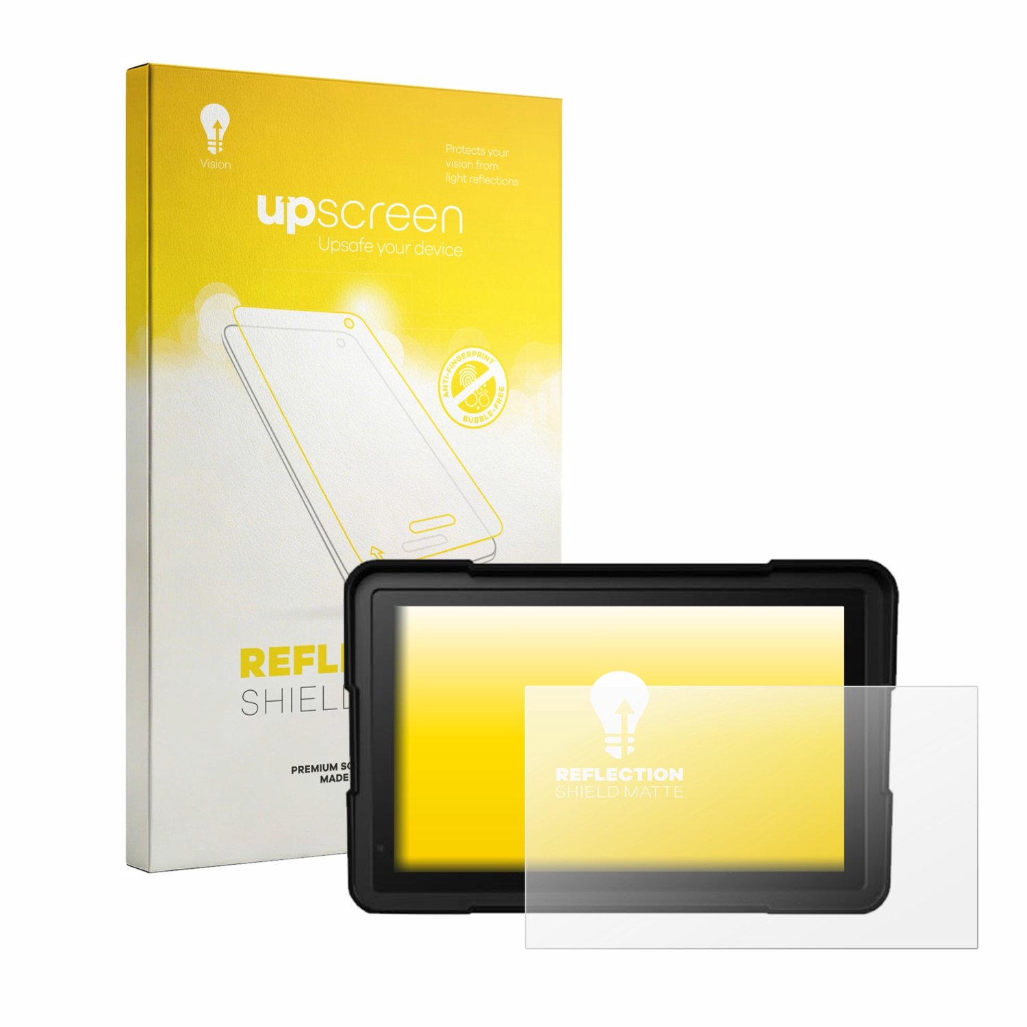 upscreen - Screenprotector voor BakerMiche 7" - Folie Beschermfolie anti glare matte