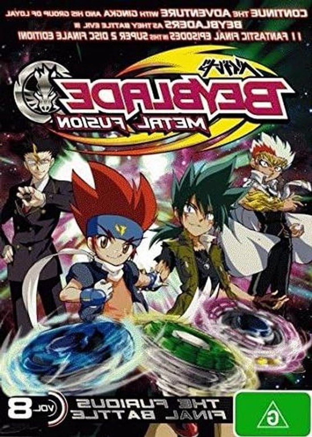 Beyblade Metal Fusion DVD - Animatieserie - Serie bekijken - Furious Final Battle - 160 g - Niet gespecificeerd