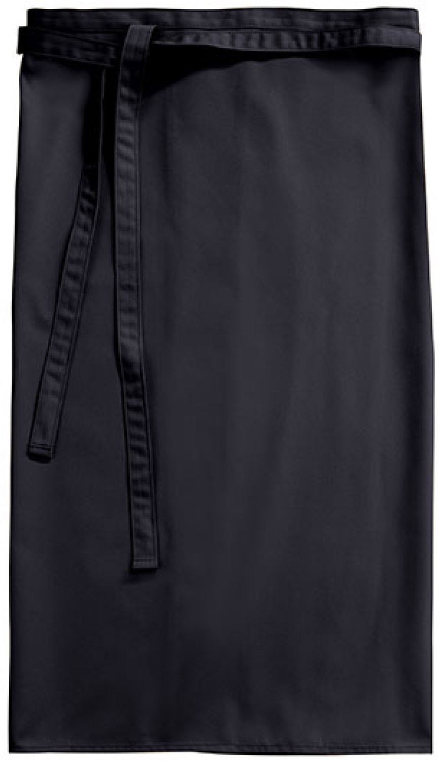 CG Workwear Bistro Apron Roma 80 CGW122 - Raven - 80 x 100 cm