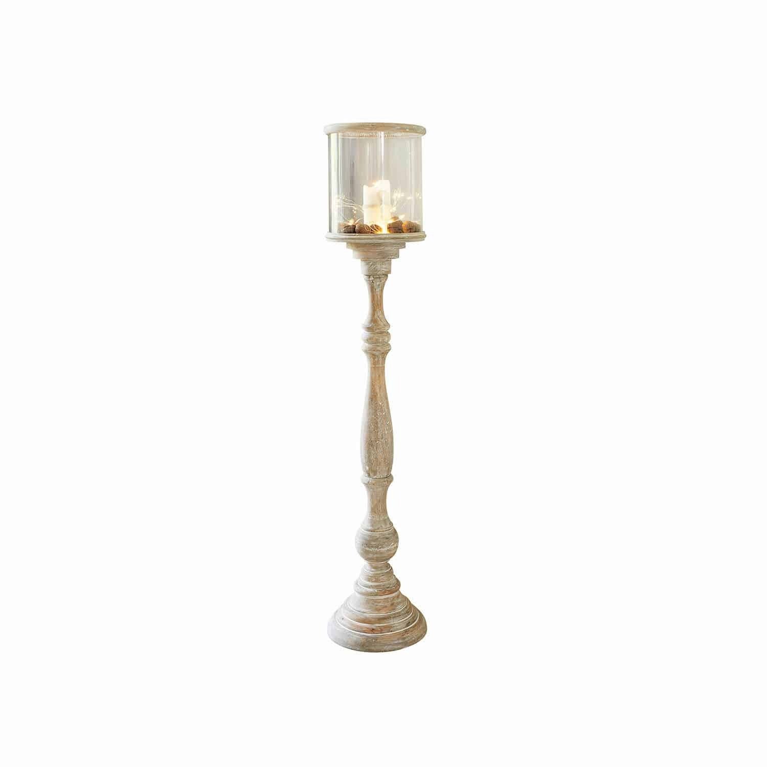Loberon Kaarsenstandaard Passion antiekbeige