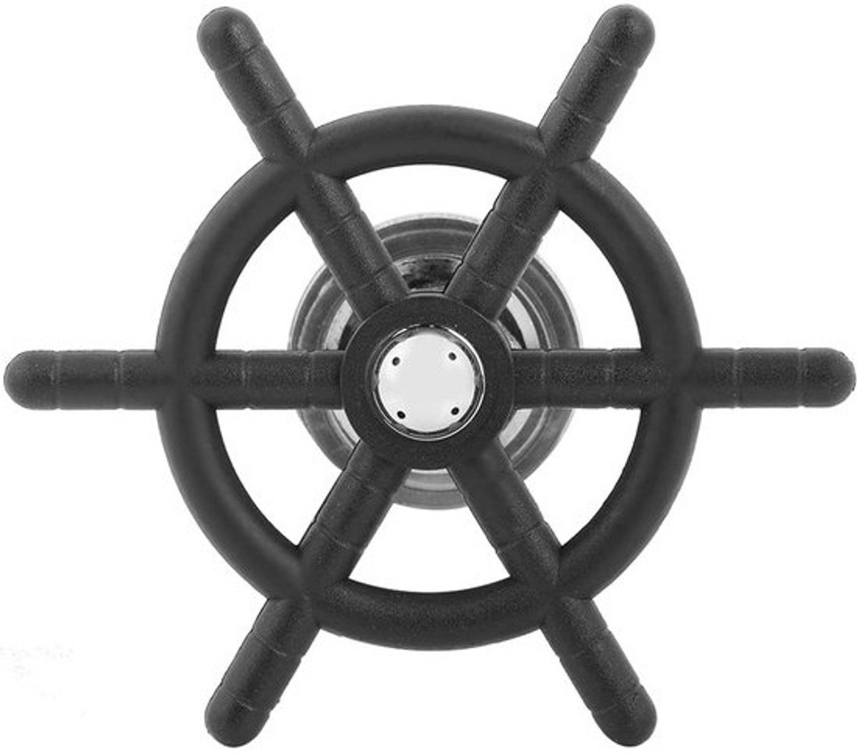 Glazen Spoeler - Bar Accessoire - Snel Glazen Reinigen - Waterbesparend - 11 cm - Zilver