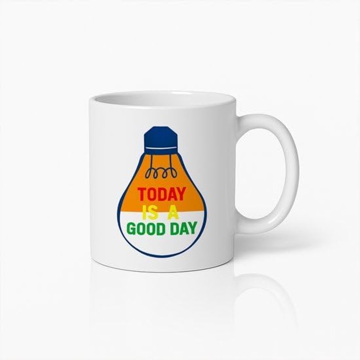 Is a Good Day Mok 330ml – Inspirerende Koffiebeker – Positieve Quote Cadeau voor Thuis, Kantoor of Vrienden