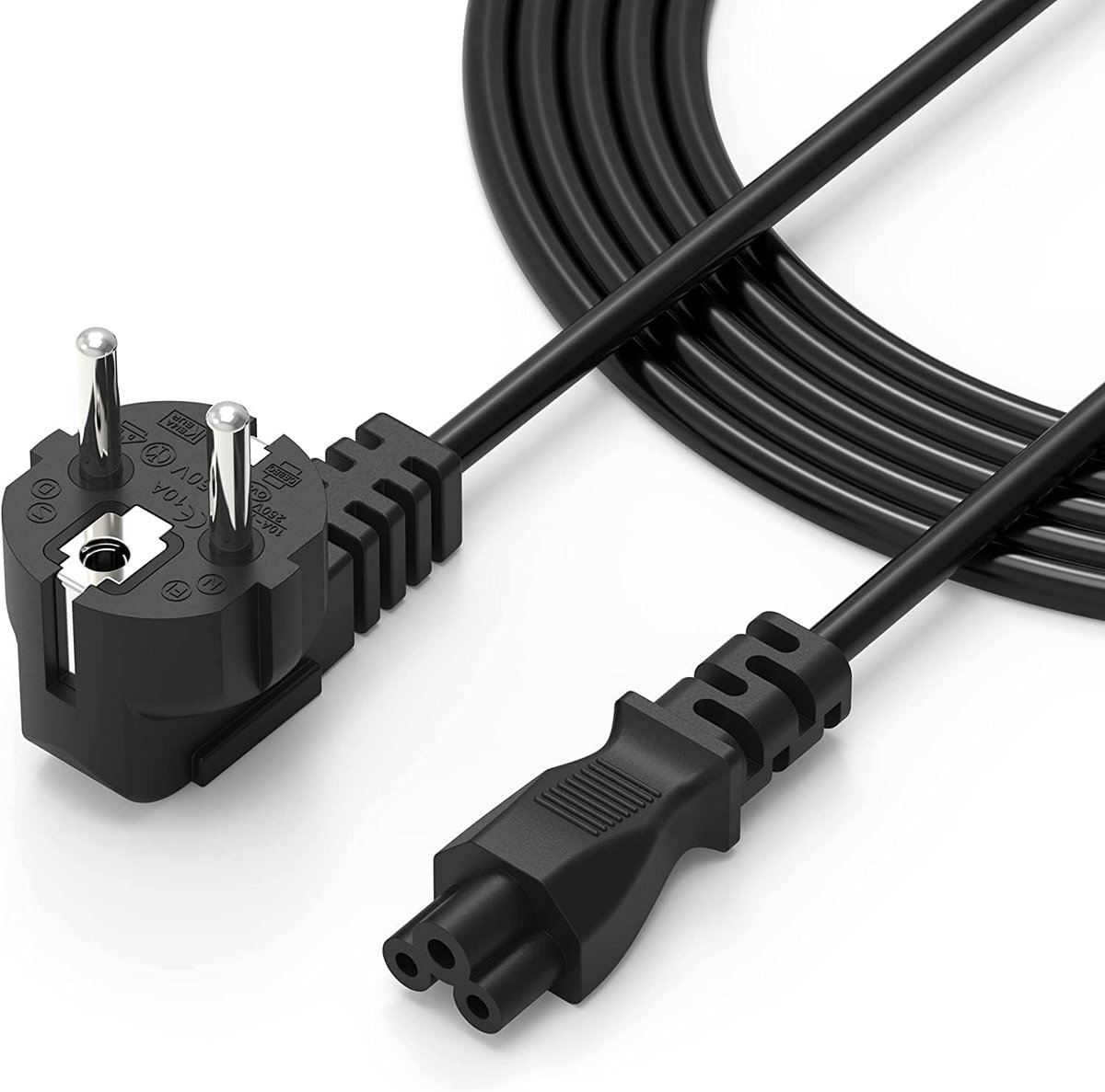 PC TV Monitor 1,8 m driepolig EU stopcontact