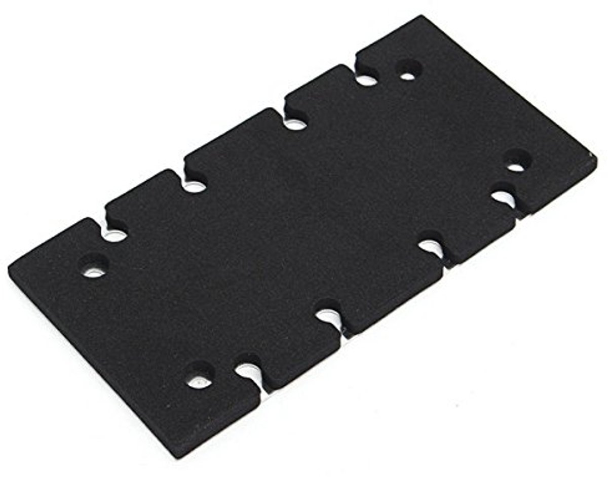 Dailygoods- Basisplaat Aluminium/Spons - Geschikt - Ondersteuningspad