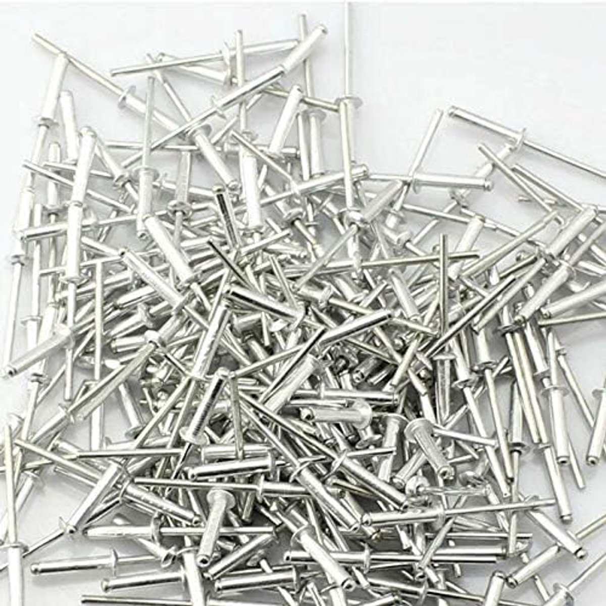 Dailygoods- Klinknagels Aluminium - Popklinknagels - Koepelkop - Blindklinknagels - 50 Stuks - Diverse Maten 2,4/3,2/4/4,8 mm - Popnagels