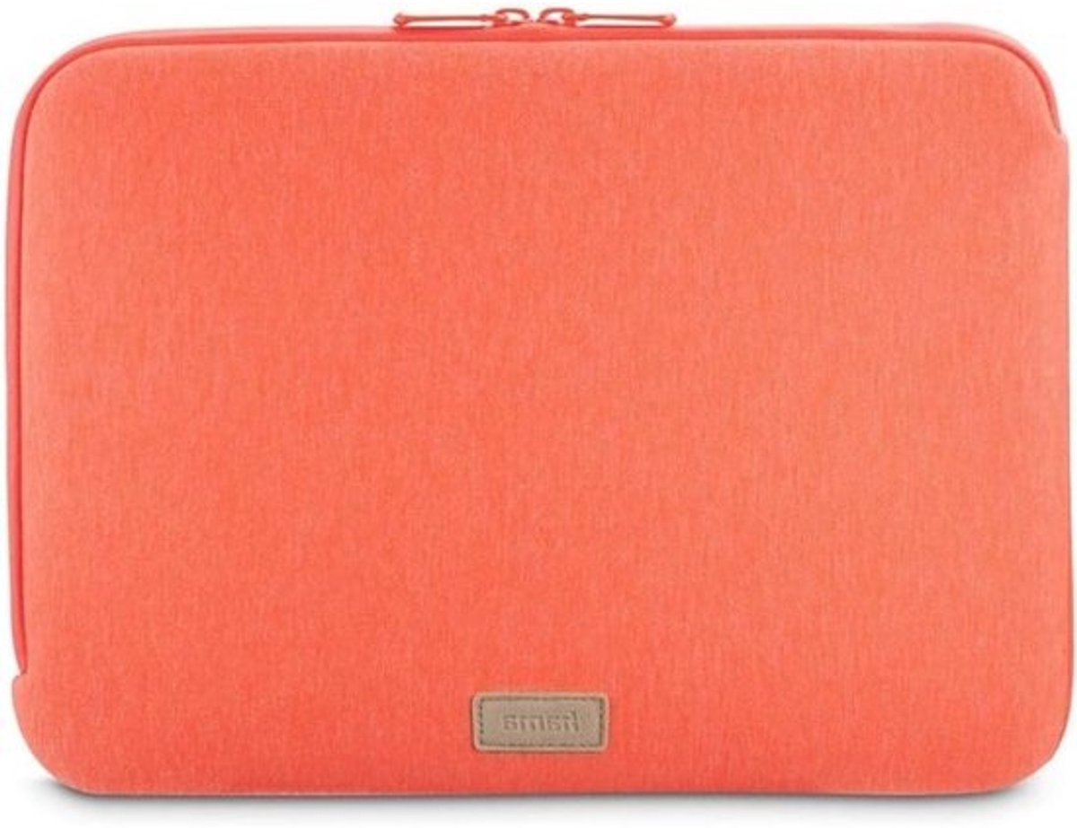 Opbergtas - Notebook hoes - Veilige opslag - Interne bescherming - 34-36 cm - Koraal