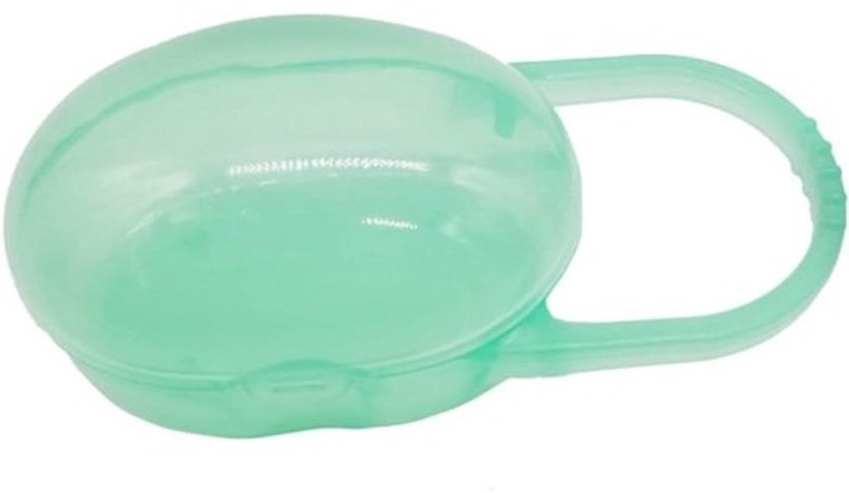 Fopspeenhouder - Speen etui - Babyverzorging - Met draagtas - 5 stuks - Diverse kleuren