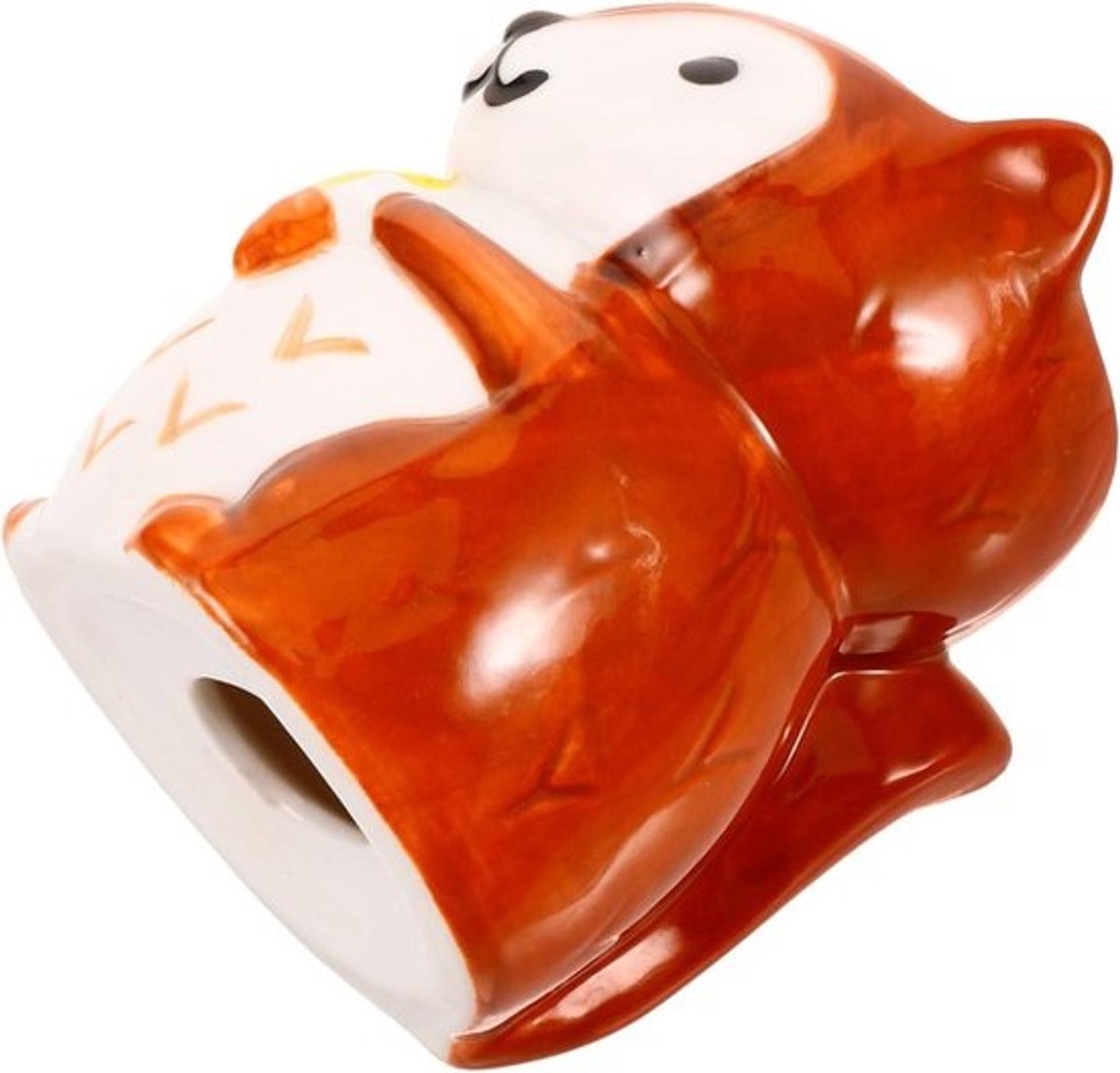 Keramische Eierdopjes - Eierhouder Ontbijt - Eieren Serveren - Stabiele Basis - 8.6x8.6x8.6 cm - Wit