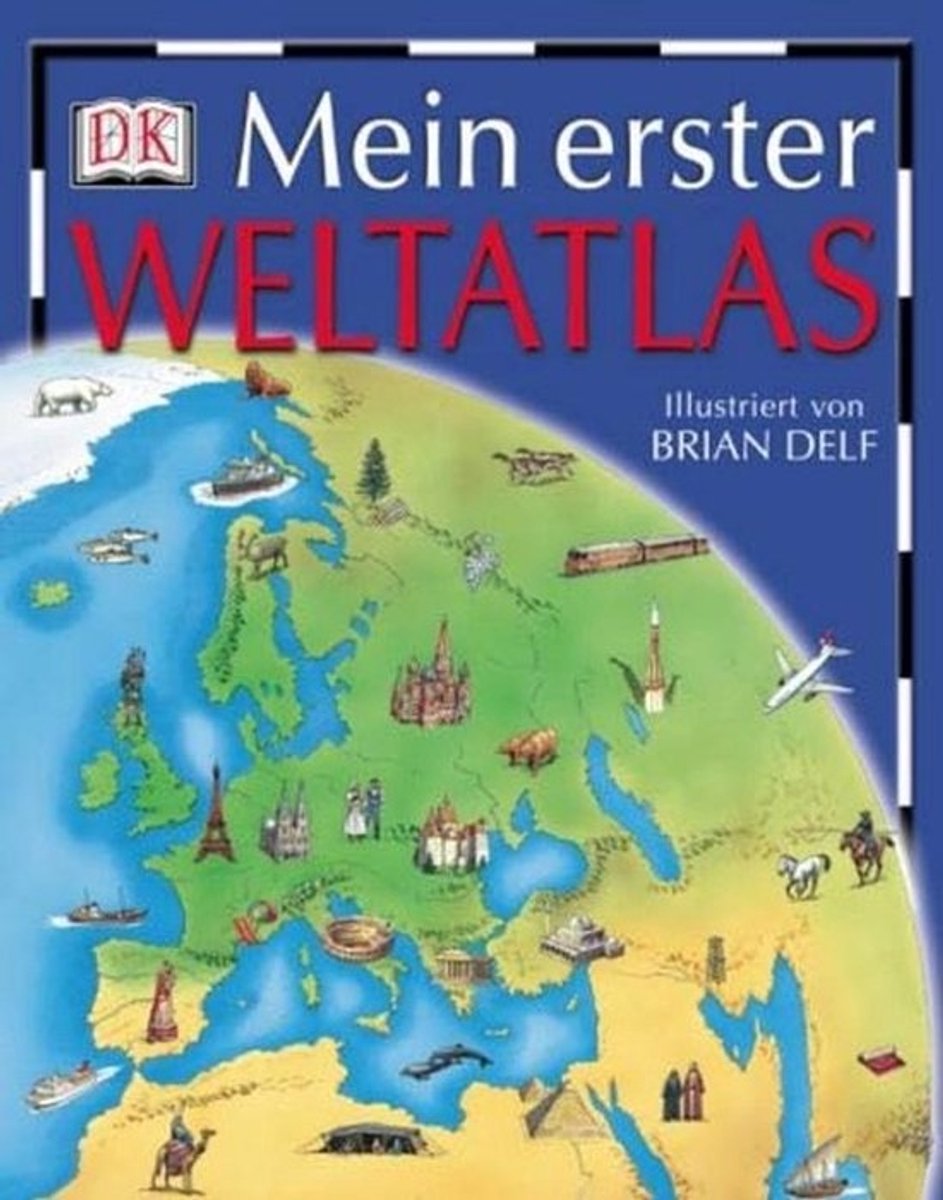 Mijn Eerste Wereldatlas voor Kinderen - Kleurrijke Kaarten en Ontdekkingsreis