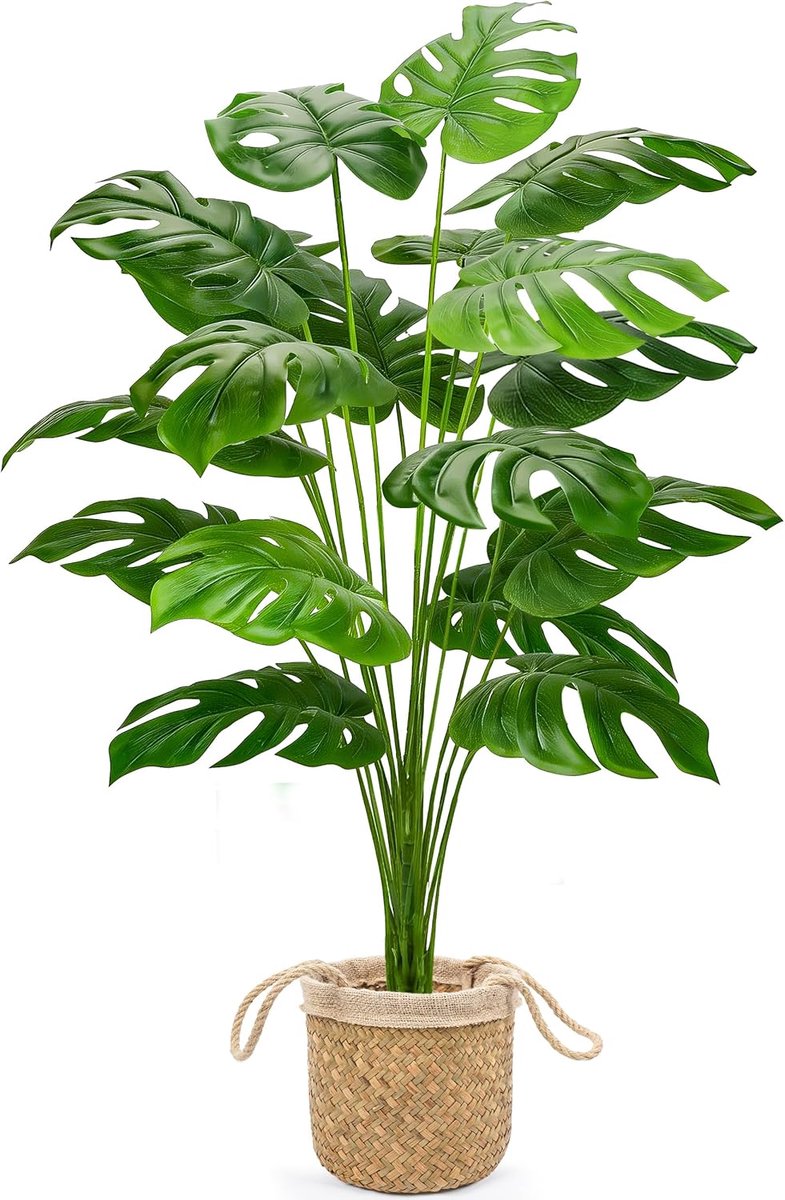 Kunstplanten, Hoog, 111,8 cm, voor Slaapkamer, Huis, Woondecoratie