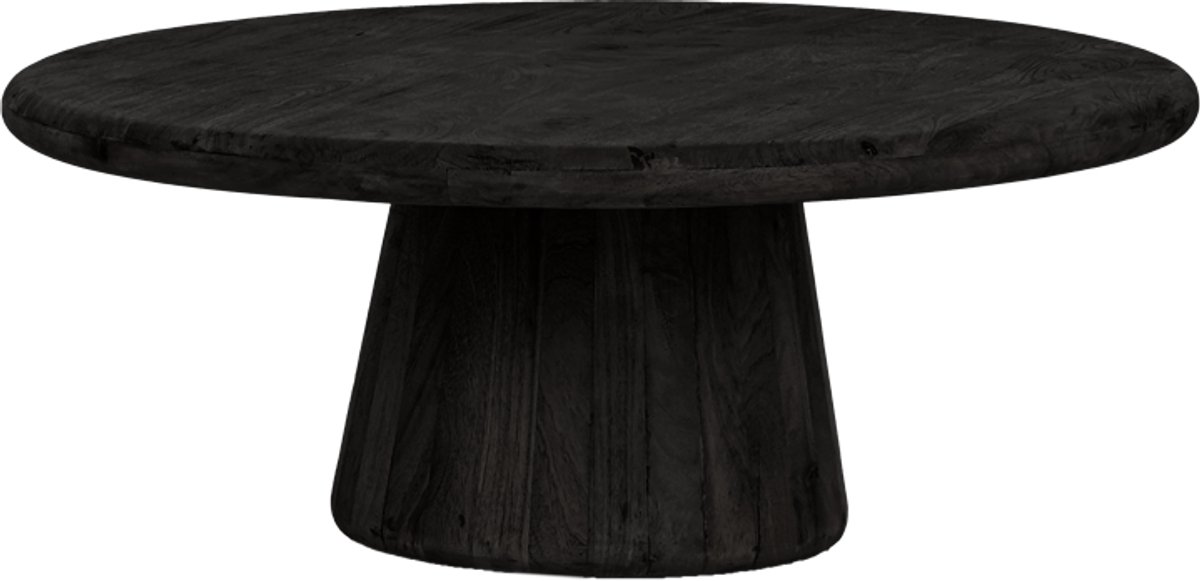 Tower living Asti Round coffeetable 90x90x38 - Black