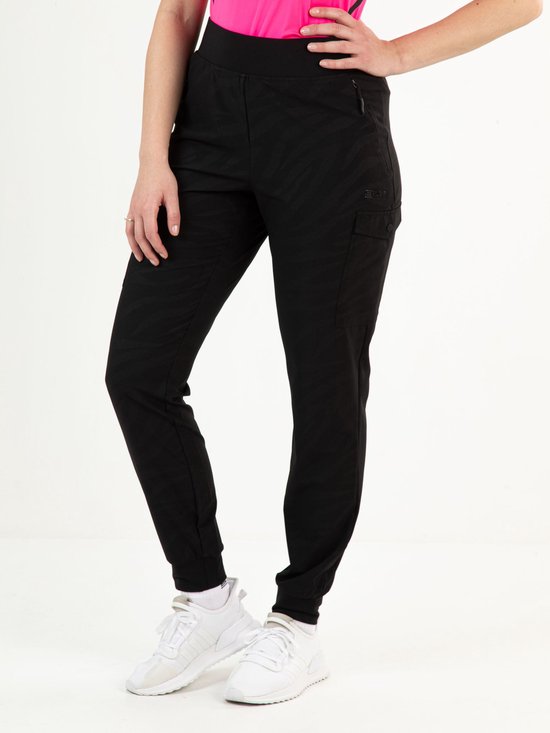 Sjeng Sports ZADIE - Maat: M Zwart - Fitness Legging Vrouwen - Sportlegging - stretchstof van Sjeng Sports — afbeelding 2