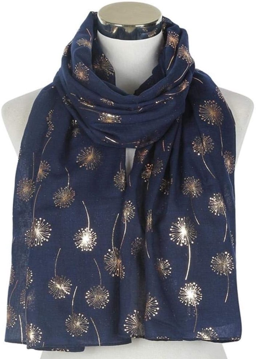 vrouwen glanzend wit roze grijs brons zilver paardenbloem sjaal kleding accessoires