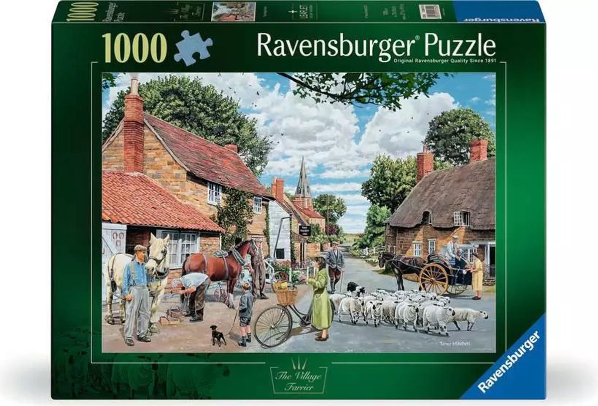 Ravensburger De Dorpssmid puzzel - 1000 stukjes