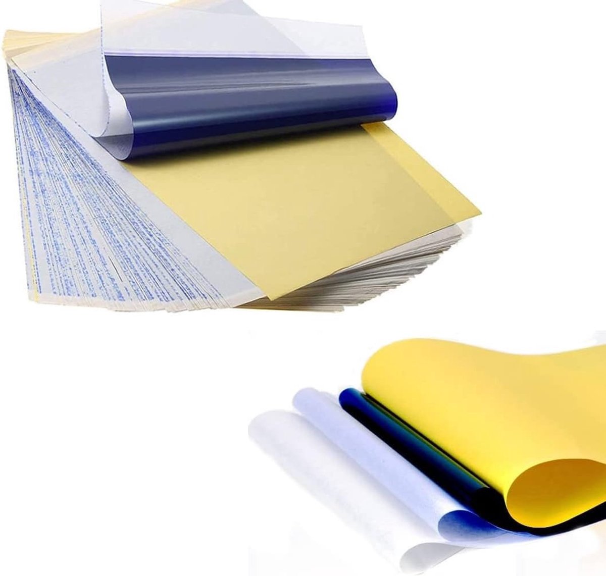 20 Vel Tattoo Transferpapier A4, Carbonpapier voor het Ontwerpen van Perfecte Tattoo Afbeeldingen en Ontwerpen