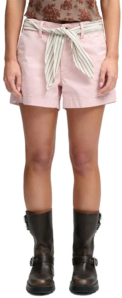 Superdry Classic Chino Shorts Dames Korte broeken Roze