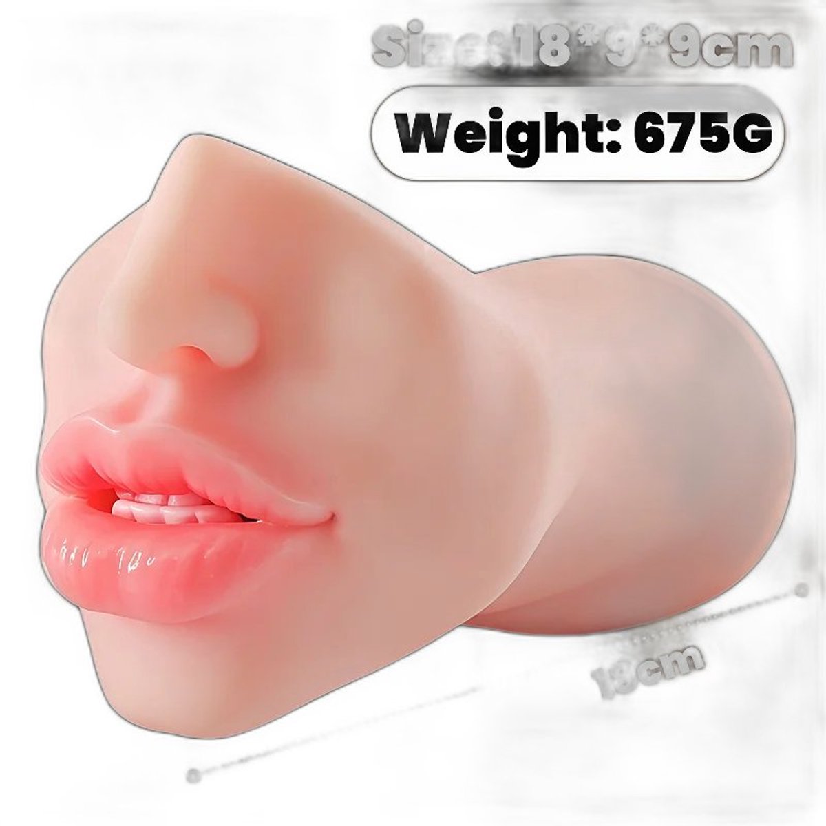 Currero Levensechte Sex Pop 100cm - Sexpop - Sekspop voor Mannen - Levensecht - Realistisch - Siliconen Lovedoll - Torso - Discreet Verpakt - H11