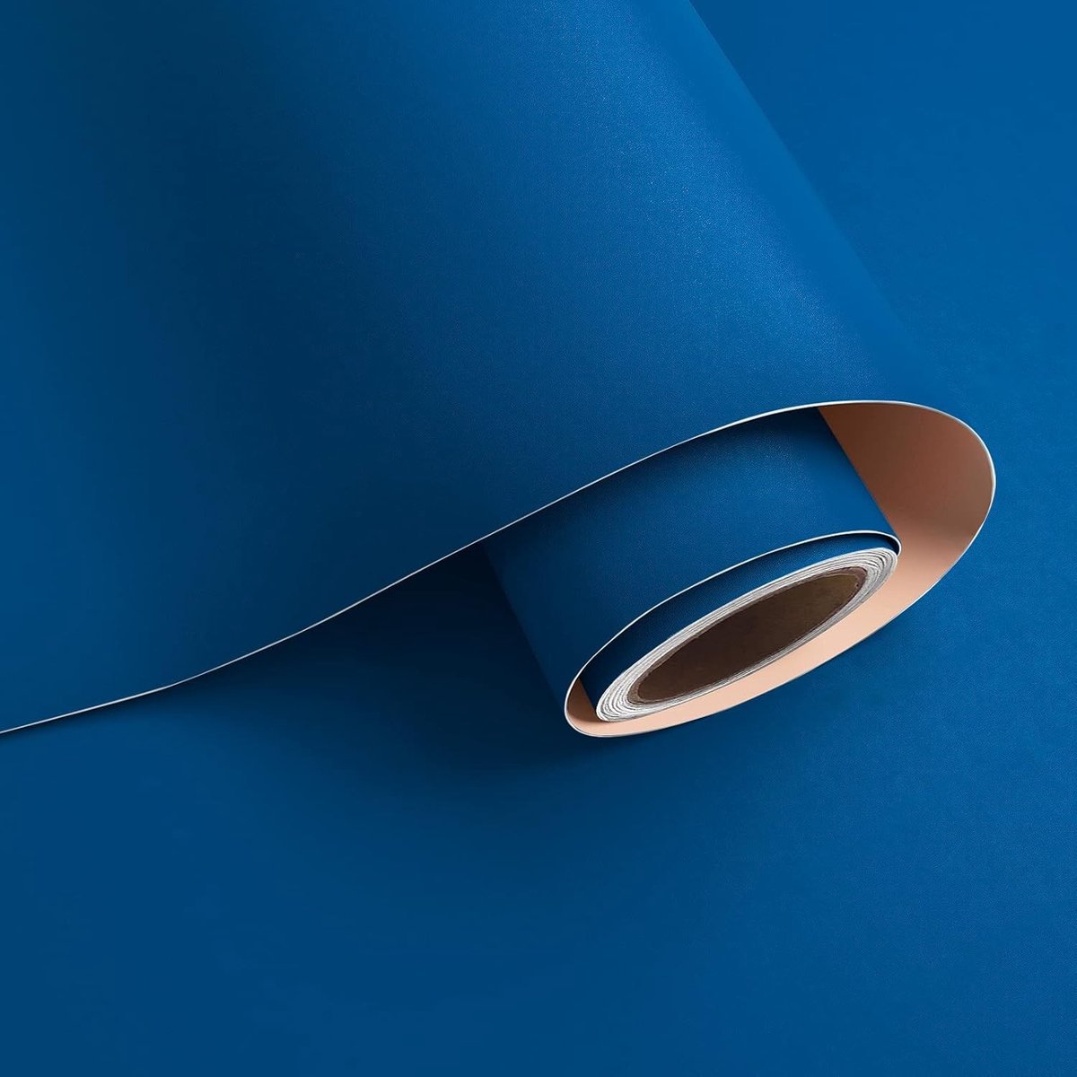 Peel and Stick Sapphire Blauw Behang voor Keuken en Muur - Zelfklevend Vinyl voor Interieurdecoratie en Meubelrenovatie 40cmx800cm