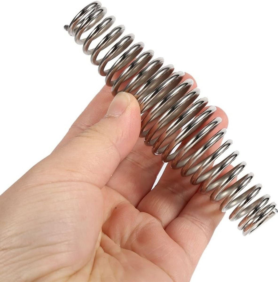 Roestvrijstalen Handgreep Veer voor Barbecue - BBQ Grill Accessoires voor Houtoven en Rookoven (11 cm)