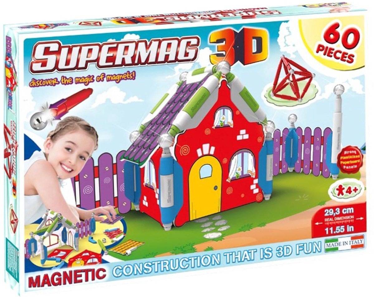 Supermag - 3D Magic Small House - Bouwset 4130616