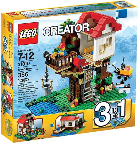 LEGO Creator Treehouse, Bouwpakket, 7 jaar, 356 stuk(s)