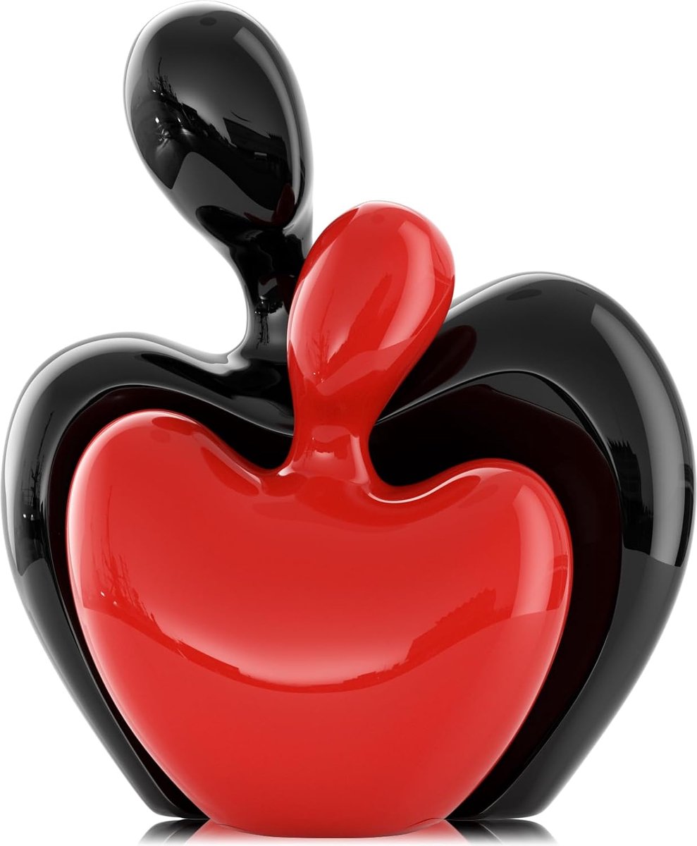 Decoratiebeeld - Keramiek - Rood
