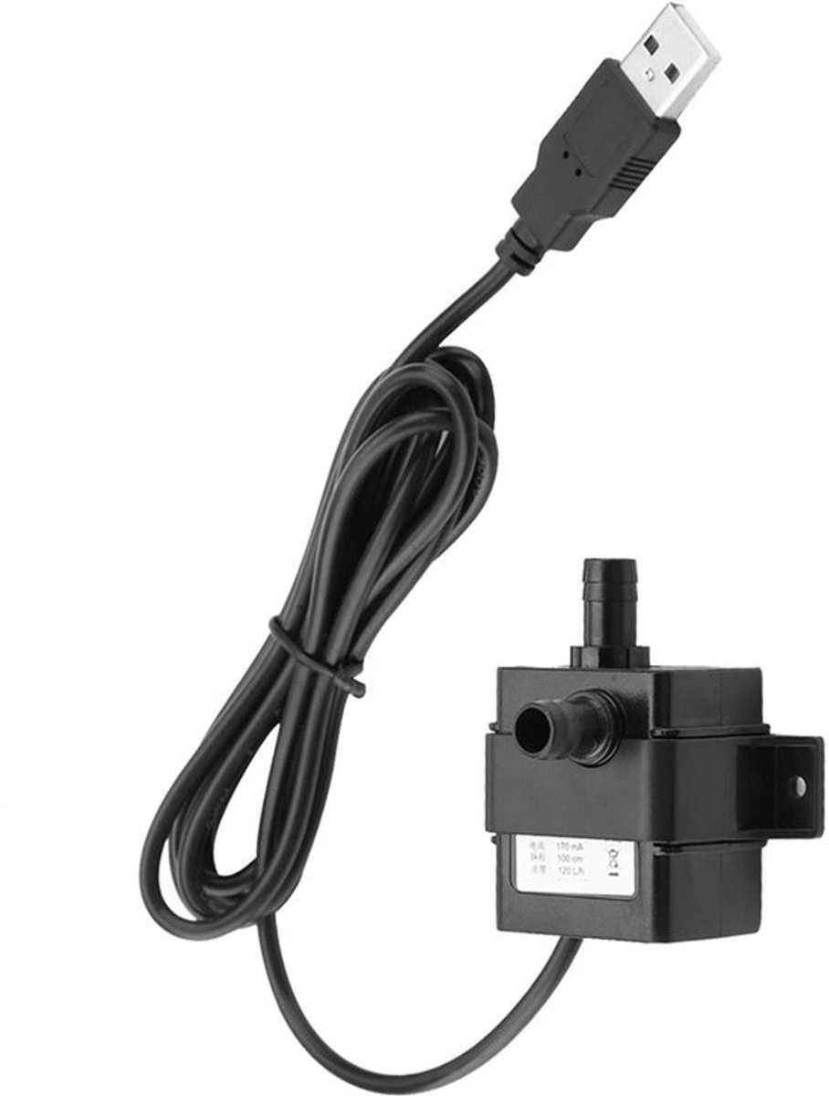 VT Goods - Dompelpomp - Geluidsarme waterpomp - Perfect voor aquariums - Compact