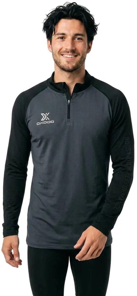 Oxdog Winton Pro Ii Warmup Lange Mouwen Basislaag Zwart XL Man
