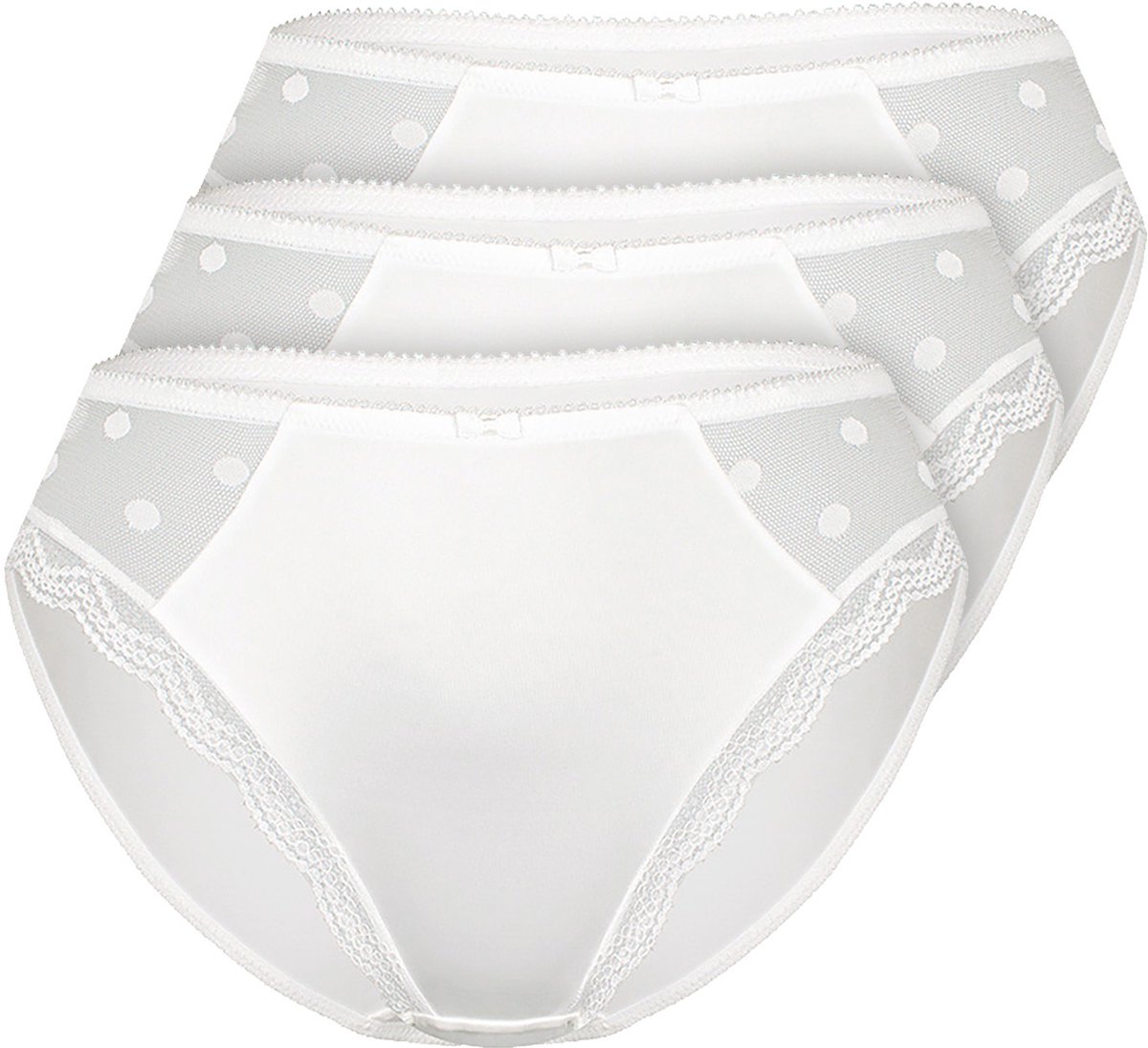 3-pack Slips DOTTED MESH