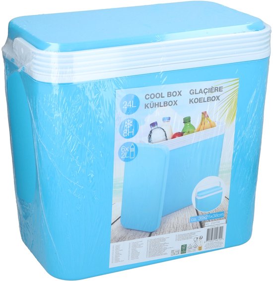 Koelbox - 24l - blauw - 39x25x38cm van KOEL — afbeelding 2