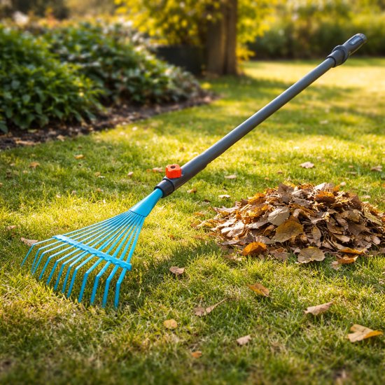 Gardena Kinder Bladhark - Tuingereedschap Kinderen - Verwisselbaar Systeem - 88,5 cm Steel - Kunststof en Staal - Vanaf 3 Jaar van GARDENA — afbeelding 5