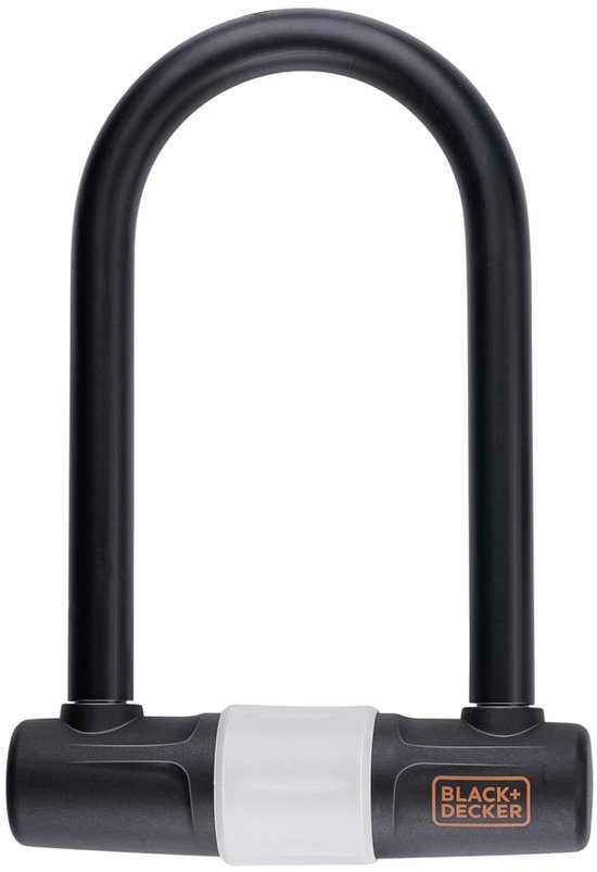 BLACK+DECKER Beugelslot - Fietsslot/ Scooterslot/ Motorslot - ⌀ 14 x 25 CM - 3 Reservesleutels van BLACK+DECKER — afbeelding 4