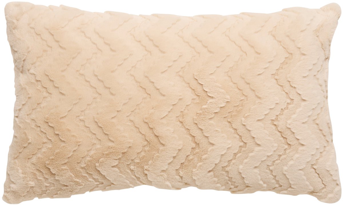 Atmosphera Nalia Jacquard Sierkussen - 50x80cm - Beige