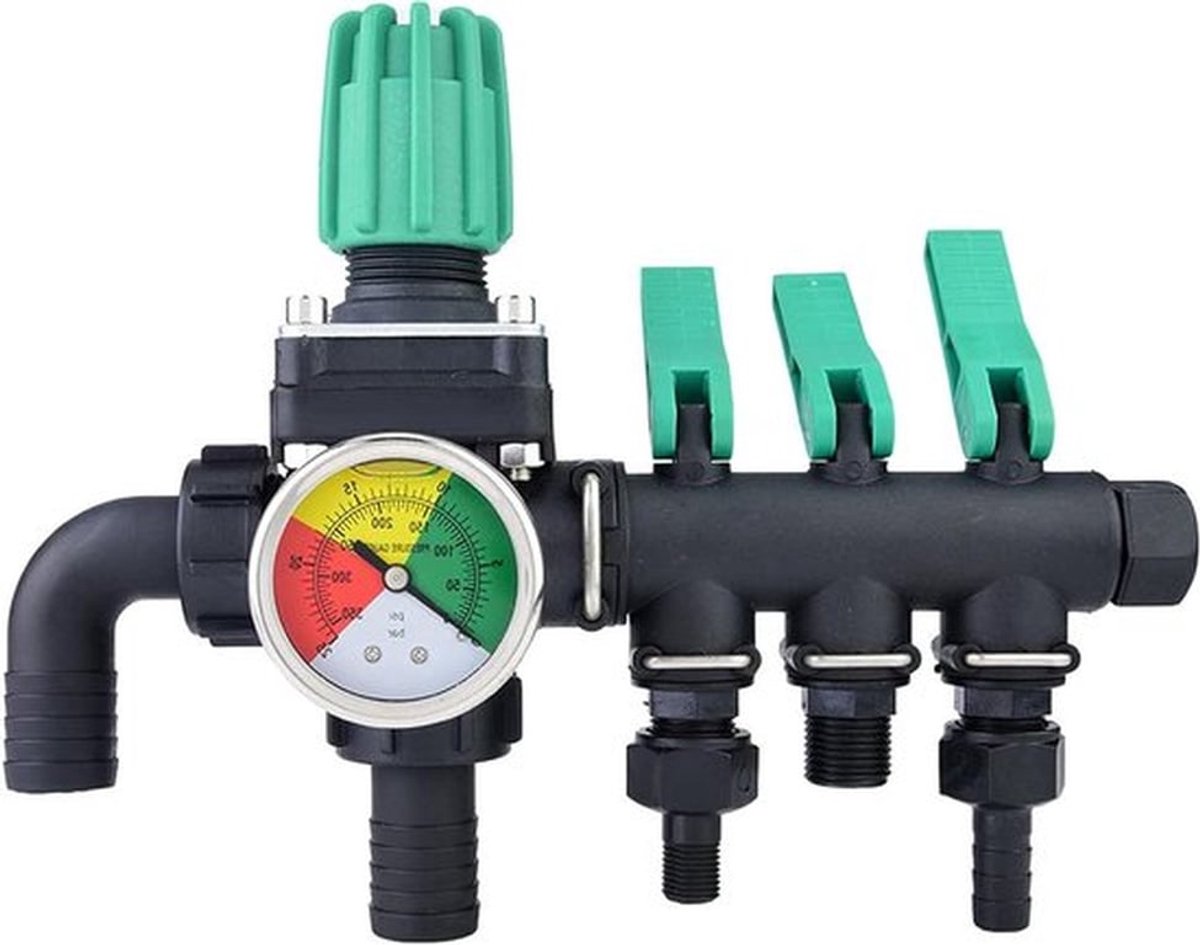 Regelklep voor Sproeier - Drieweg Omvormer voor Sproeisysteem - Schakelaar voor Sproeier Controle - Handige Splitsingstool voor Sprayers
