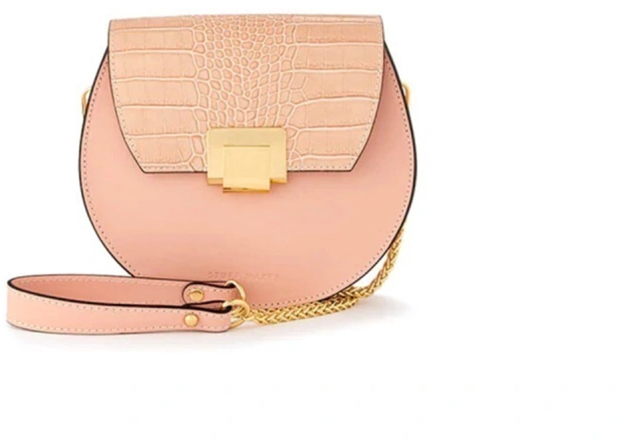 Stuff Maker Crossbody tas Janet in poederroze