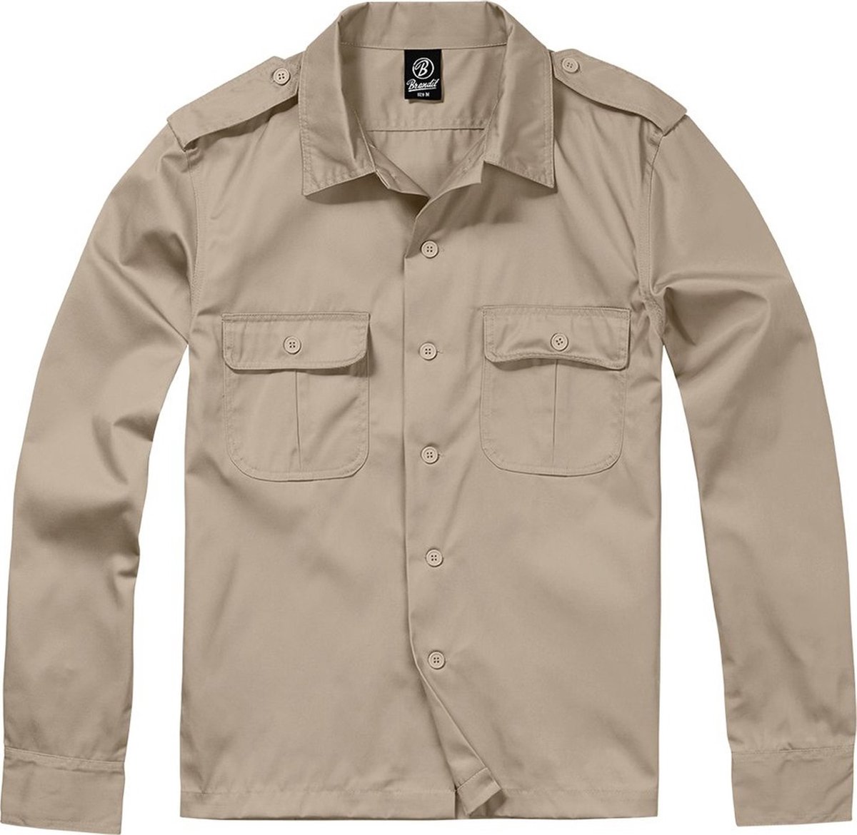 Brandit - US Overhemd - 4XL - Beige