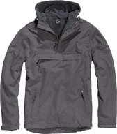 Brandit - Fleece Windbreaker jacket - 4XL - Grijs