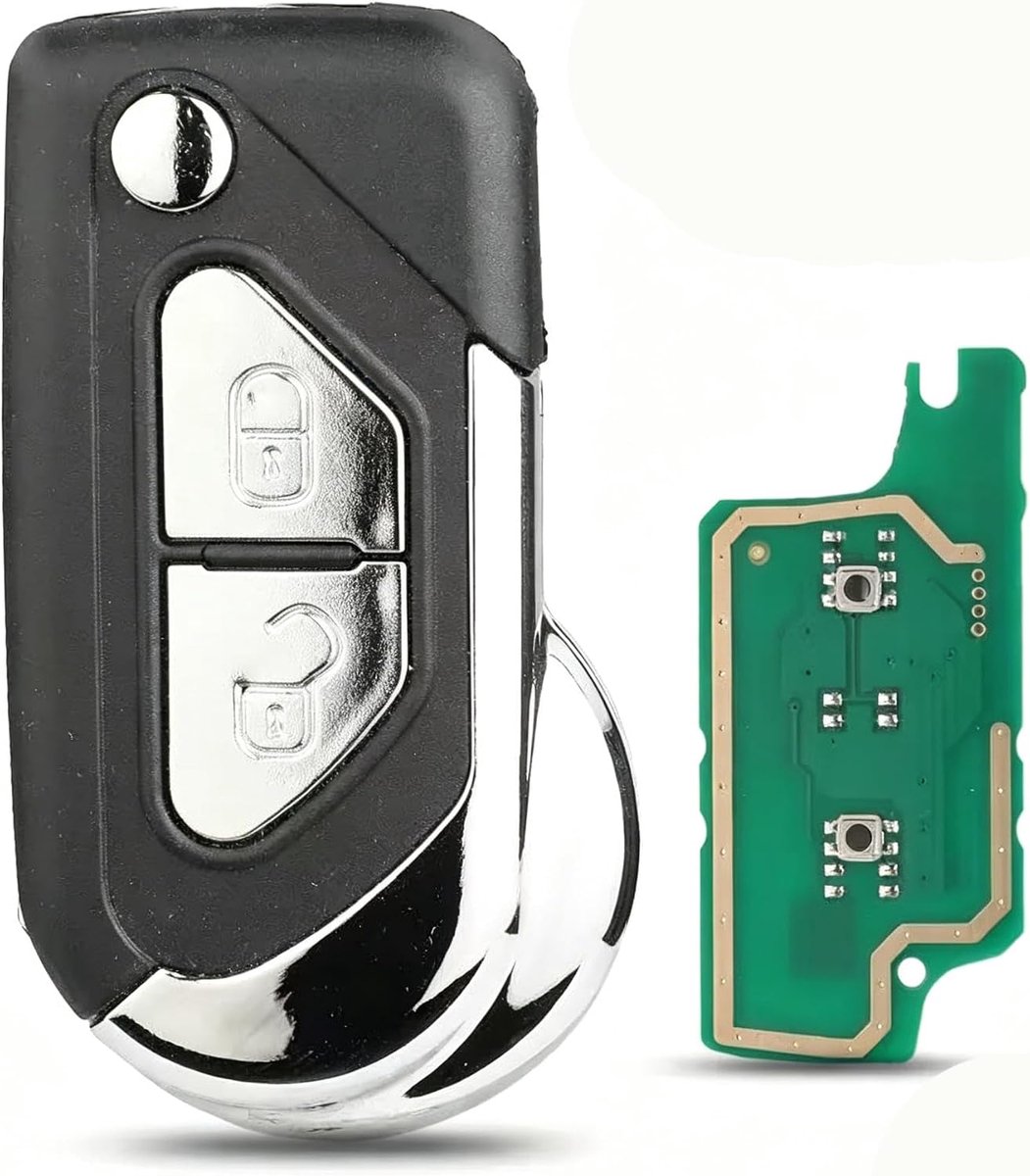 Klapsleutel past op Citroen FSK DS3 C3 Berlingo CE0523 433MHz