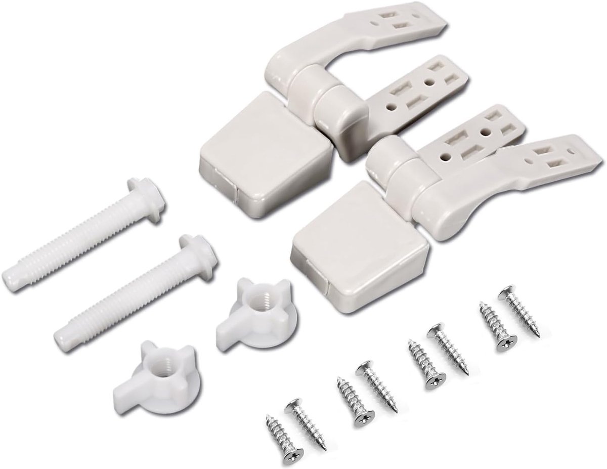 1Set Toiletbril Scharnierset 29098-1000 Compatibel Met Jabsco