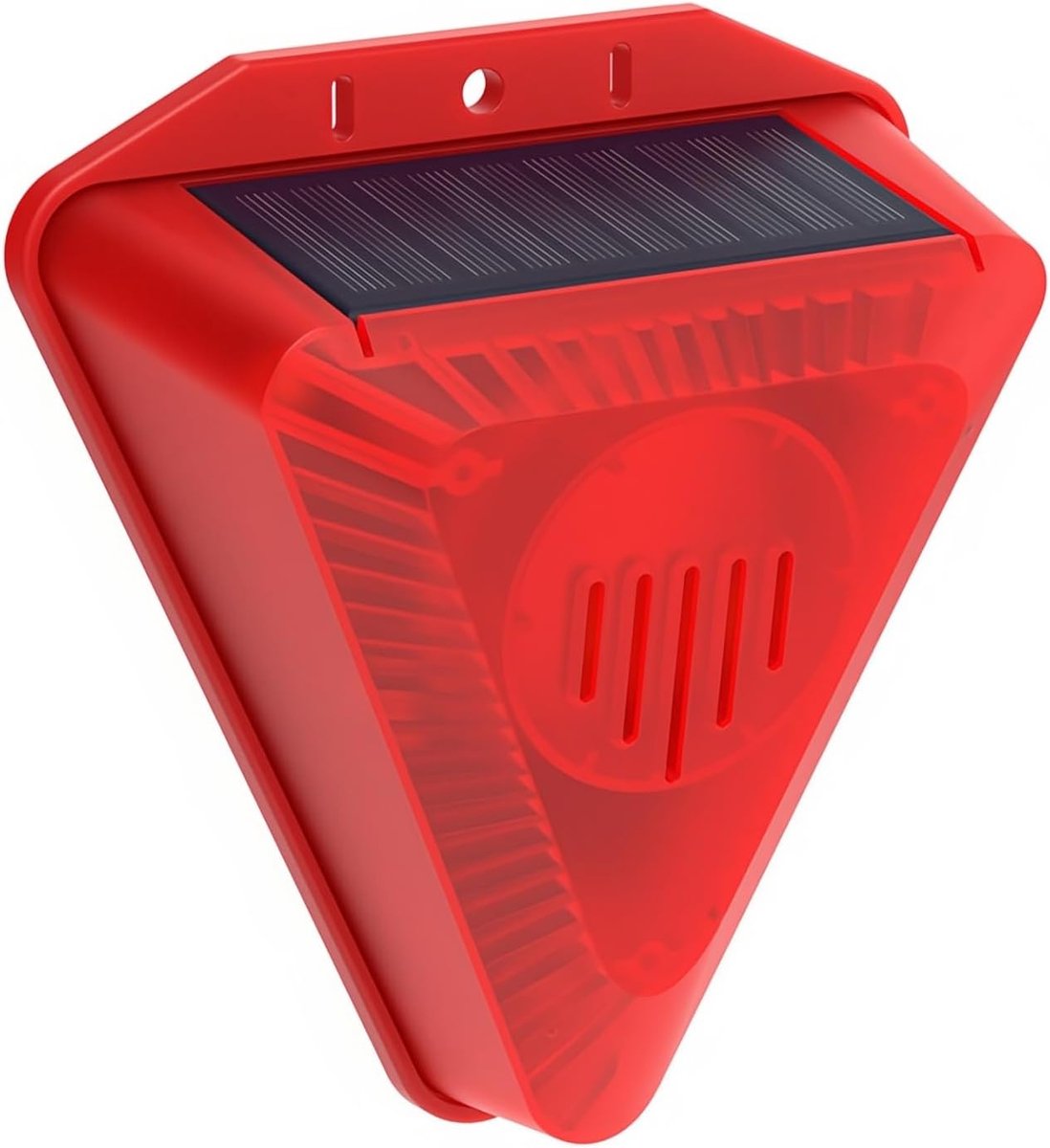 Alarm Bewegingssensor 129dB Waarschuwing Luid Sirene Knipperend Rood Licht Dier Repeller Hond Blaffen Waterdichte Verdediger Rat Herten Wasbeer Skunk