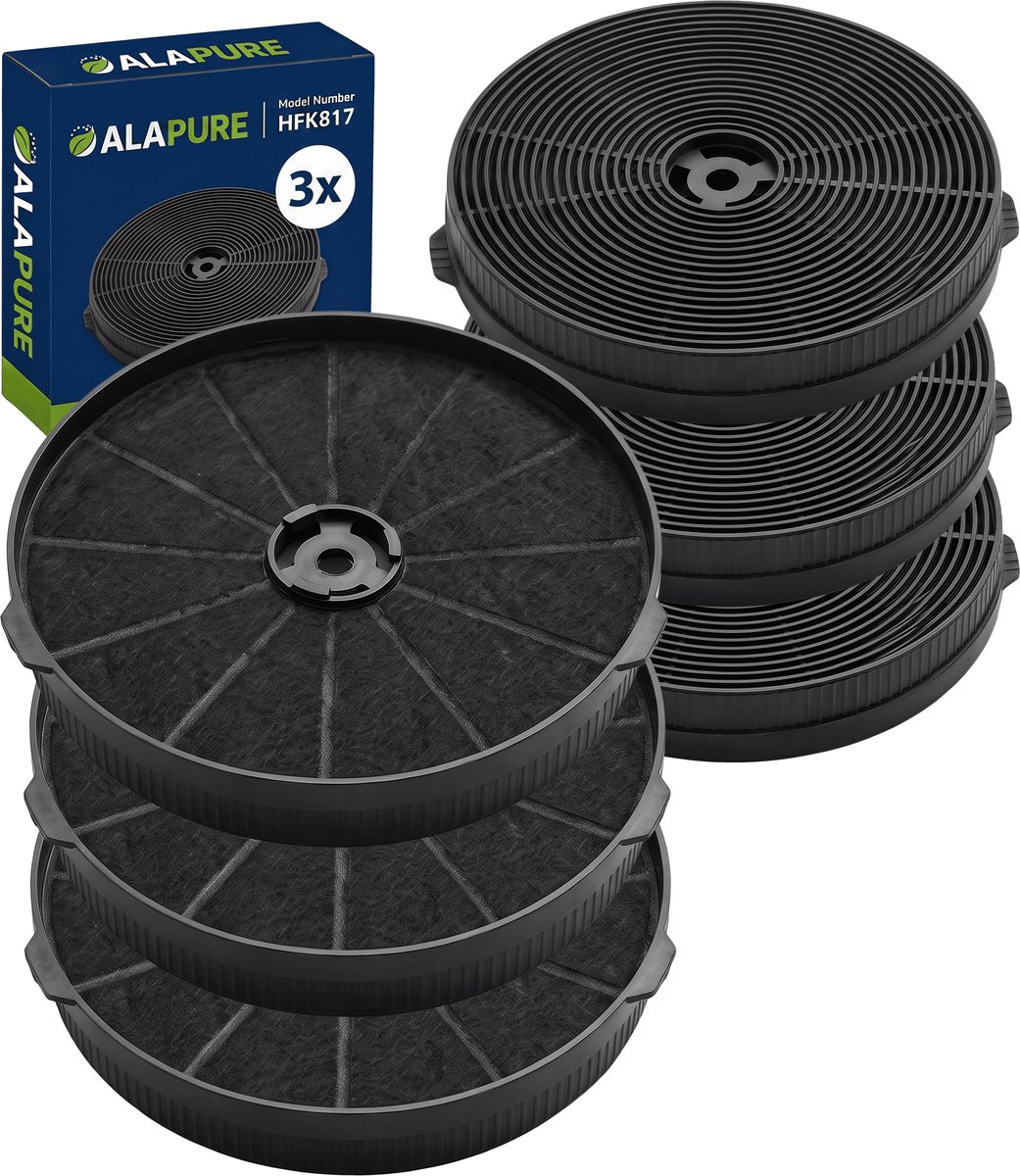 3x Koolstoffilter voor FIREGAS Koolstoffilter CC170