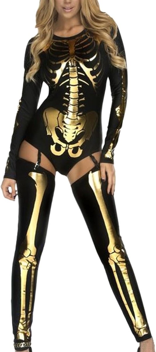 Bodysuit Kostuum Sexy Skinny Cosplay Kostuums met Kousen Set voor