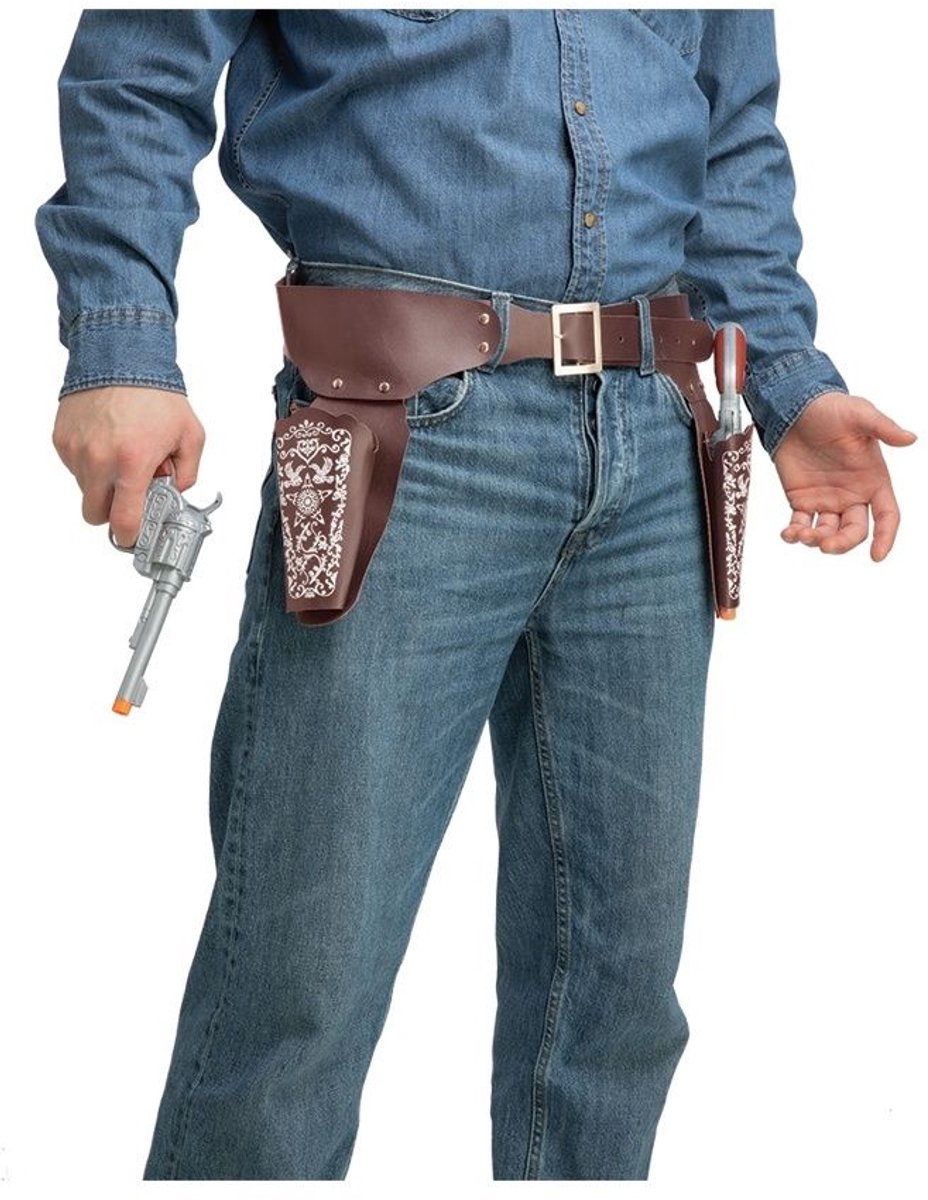 Cowboy Riem Met Holster
